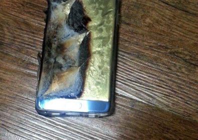 Samsung Galaxy Note 7 експлодира и изгоря до основи (снимки)